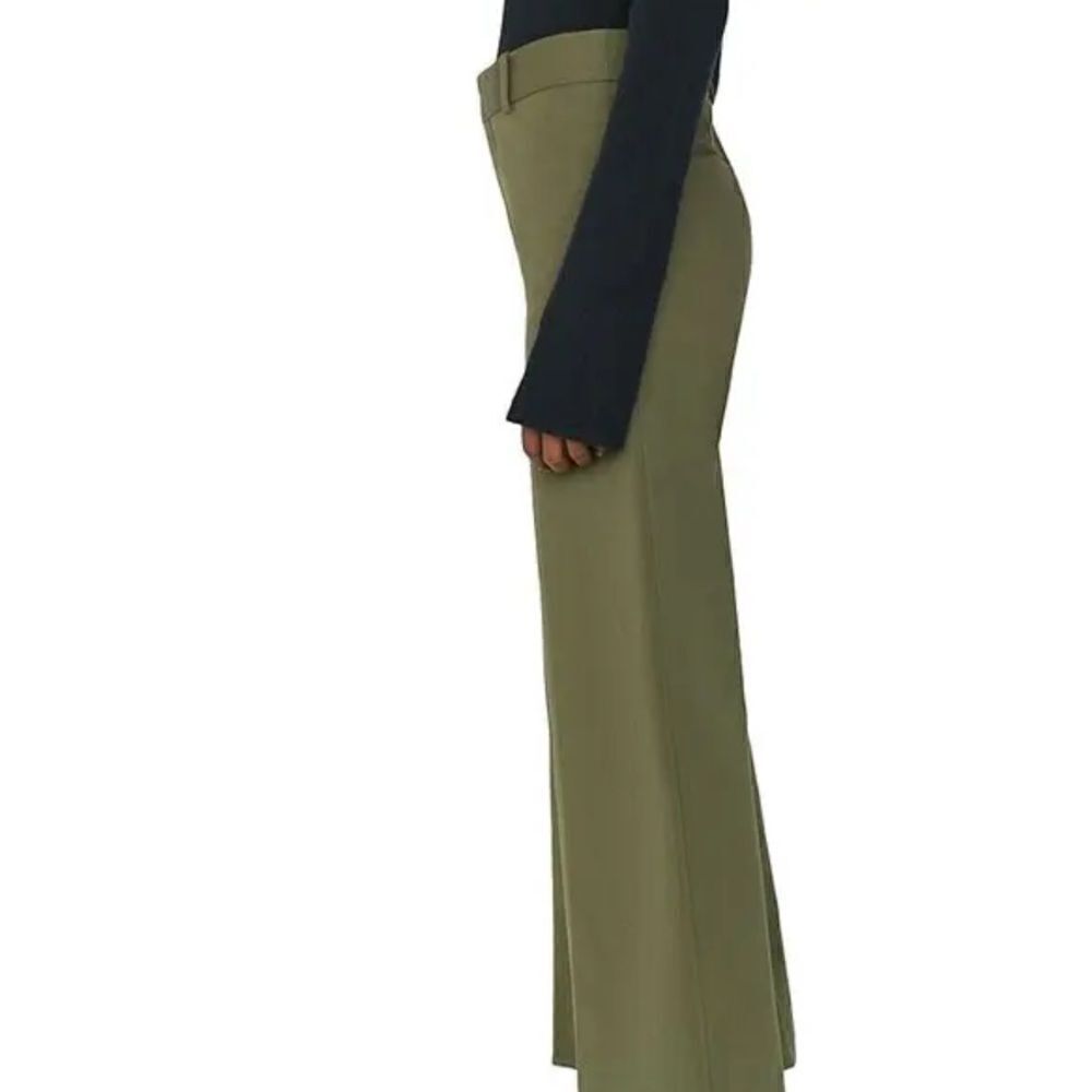 FRAME Le Crop Palazzo Trousers - Fatigues size 0 $298 - Picture 6 of 12